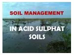SOIL MANAGEMENT - slide 1