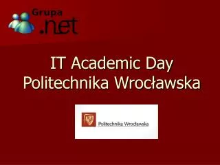 it academic day politechnika wroc awska