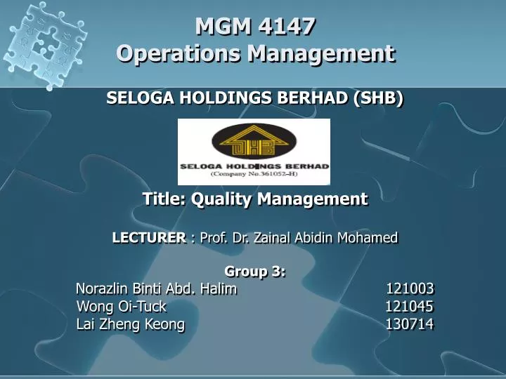 mgm 4147 operations management