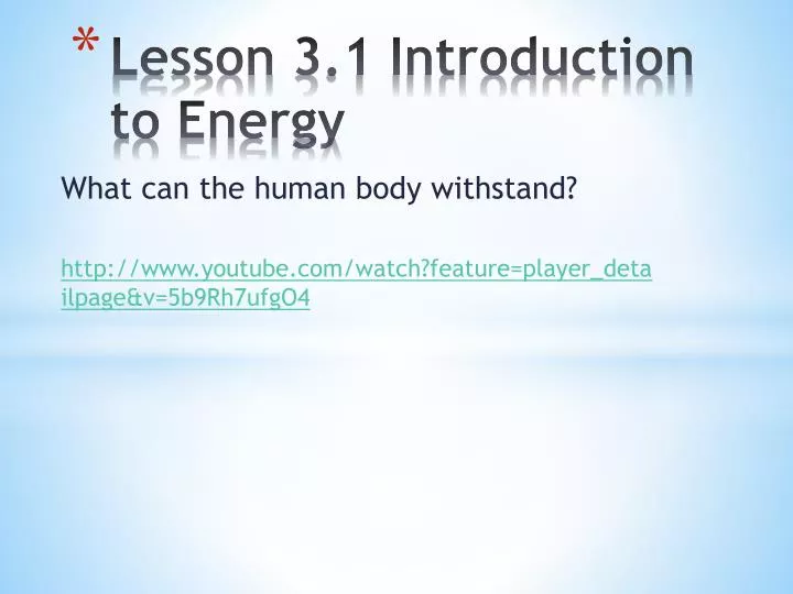 lesson 3 1 introduction to energy