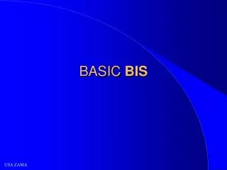 BASIC BIS
