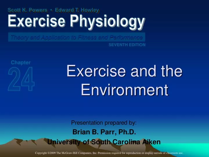 exercise and the environment