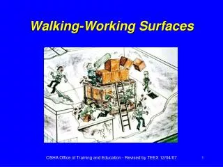 Walking-Working Surfaces