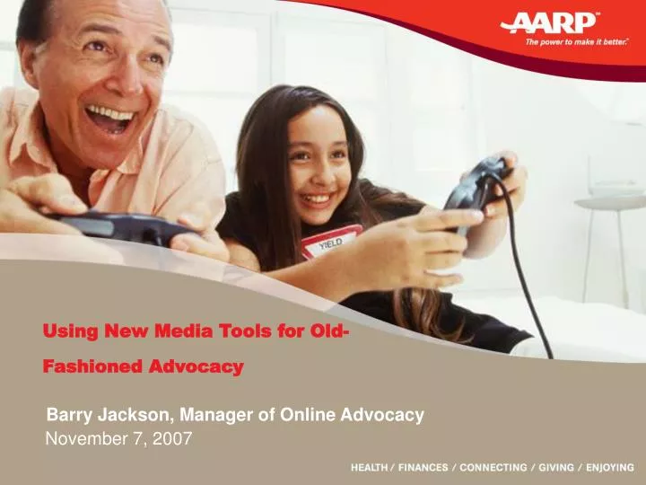 using new media tools for old fashioned advocacy