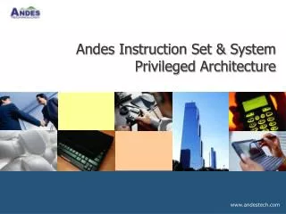 Andes Instruction Set &amp; System Privileged Architecture