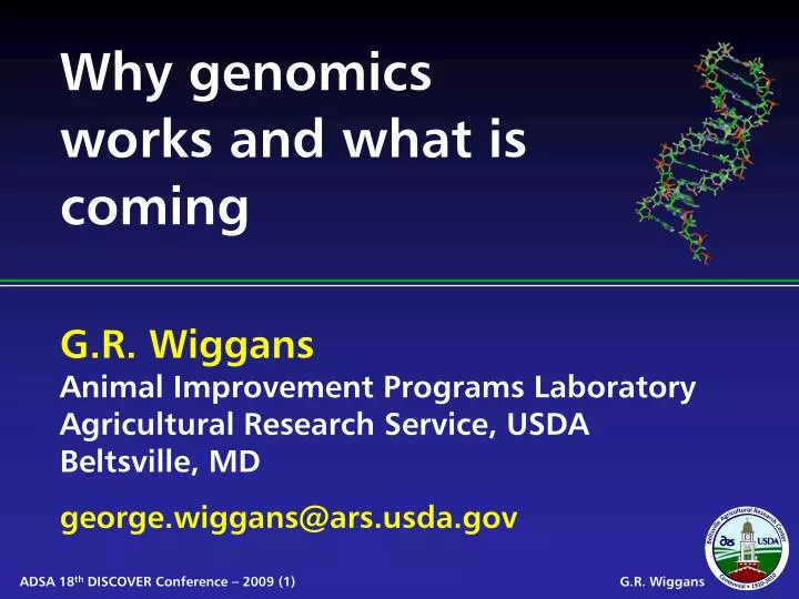 why genomics works and what is coming