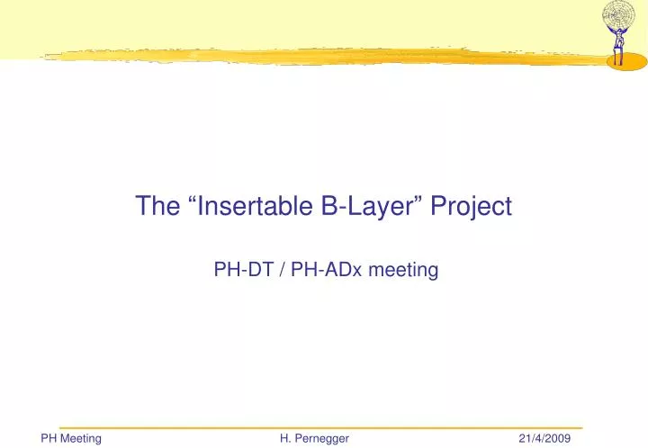 the insertable b layer project