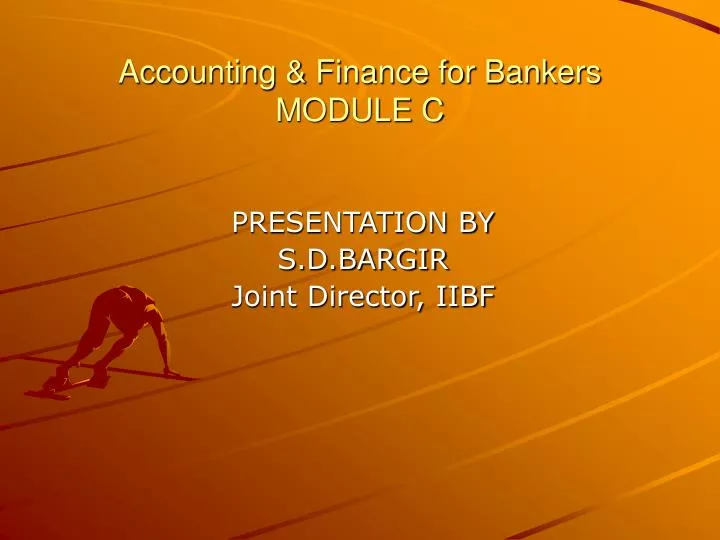 accounting finance for bankers module c