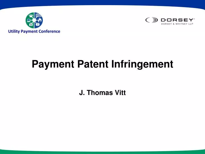 payment patent infringement