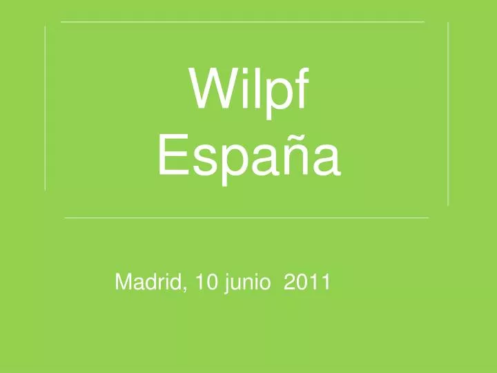 wilpf espa a