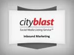 Inbound Marketing - slide 1