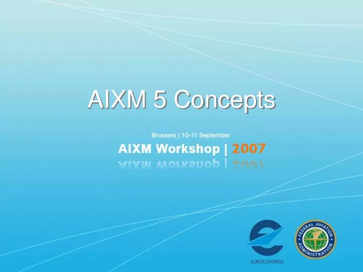 aixm 5 concepts