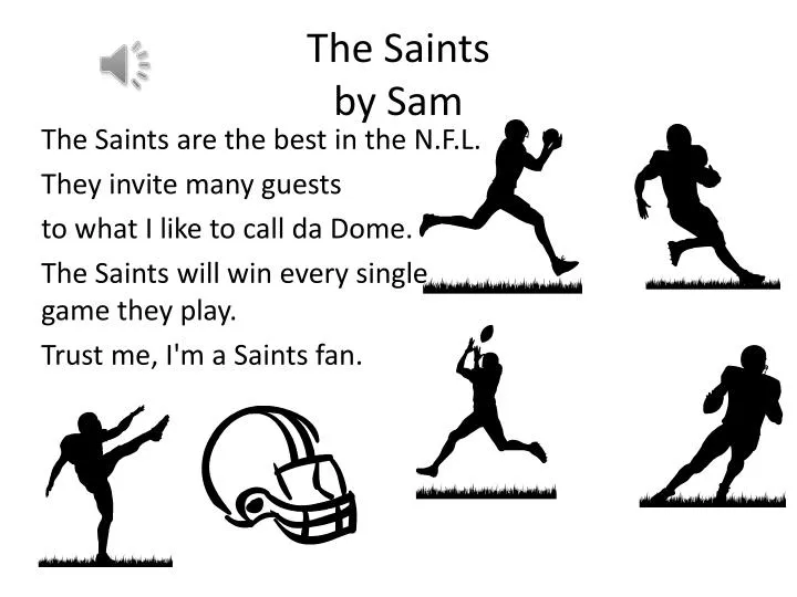 the saints by sam