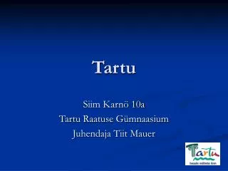 tartu
