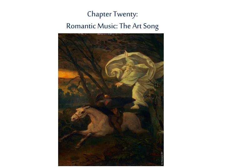 chapter twenty romantic music the art song