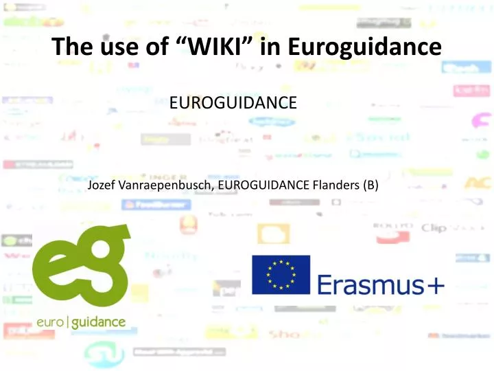 the use of wiki in euroguidance