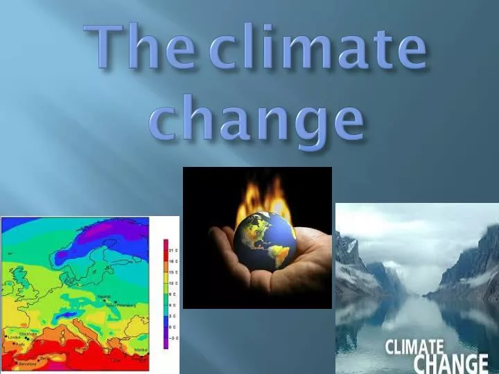 the climate change
