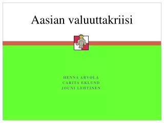 aasian valuuttakriisi