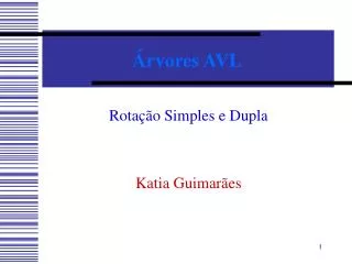 rvores avl