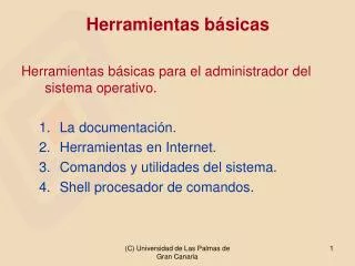 herramientas b sicas