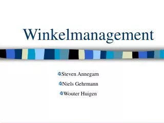 winkelmanagement