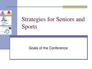 Strategies for Seniors and Sports