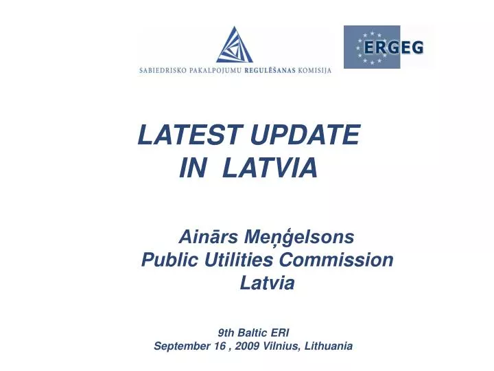 latest update in latvia
