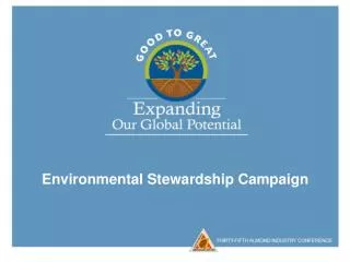 Environmental Stewardship Campaign