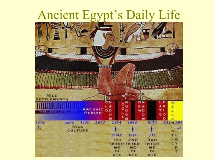 ancient egypt s daily life