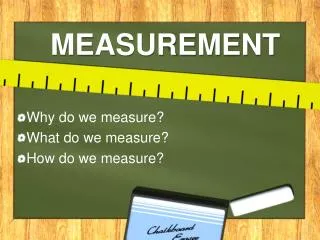 MEASUREMENT