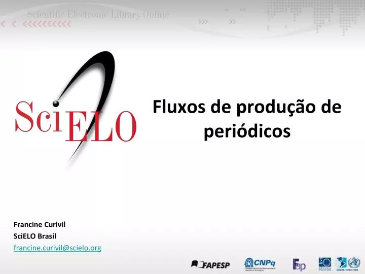 fluxos de produ o de peri dicos