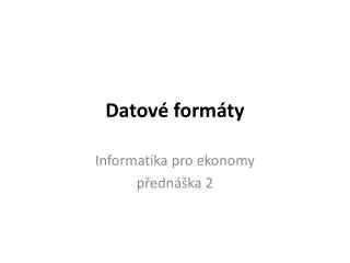 datov form ty