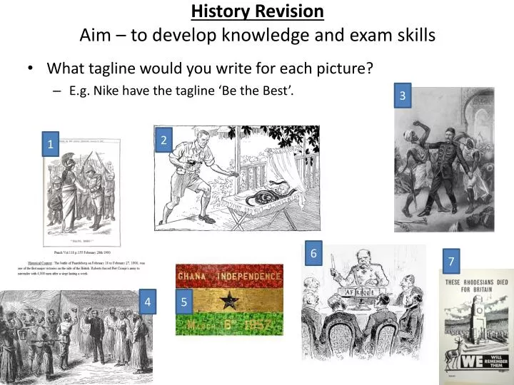history revision aim to develop knowledge and exam skills