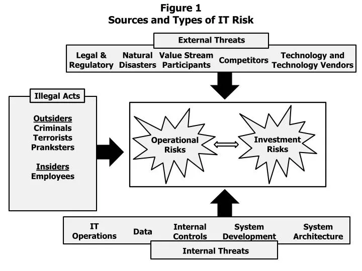 figure 1 sources and types of it risk