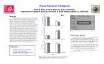 Stress Tolerance in Seagrass - slide 1