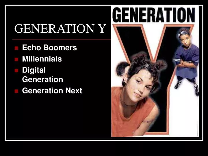 generation y