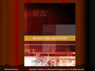 Chapter 1 Marketing Research and Managerial Decision Making