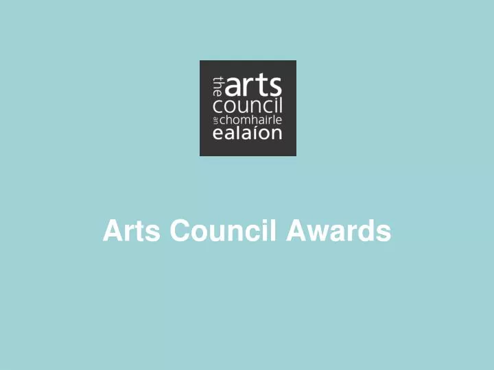 arts council awards