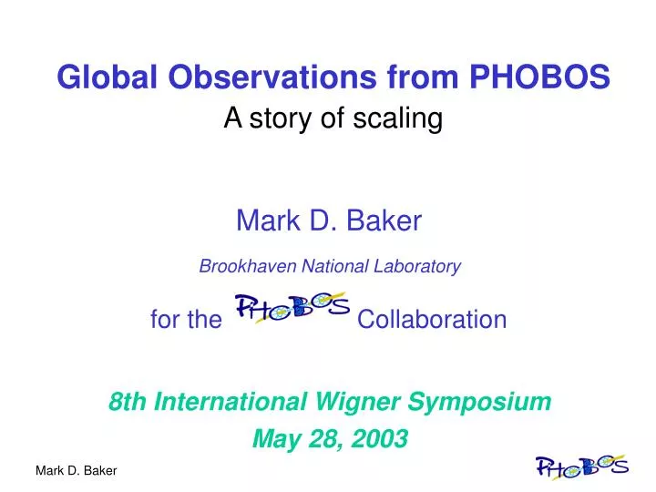 global observations from phobos a story of scaling