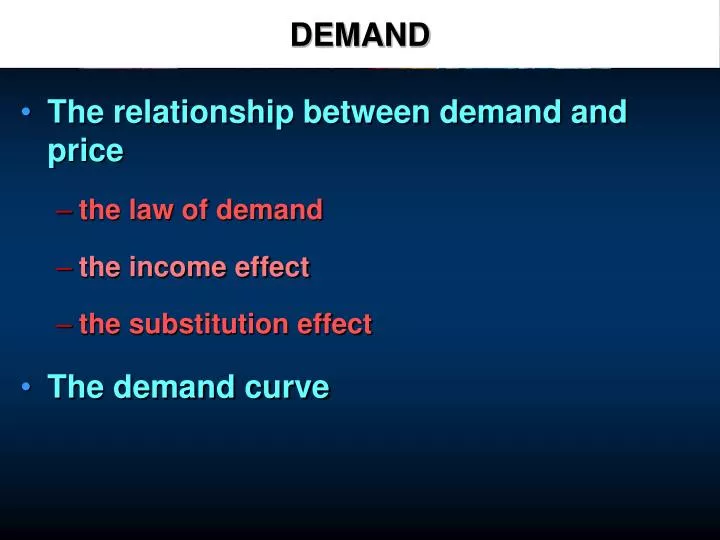 demand