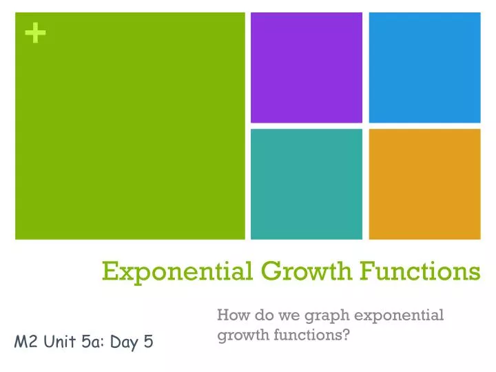 exponential growth functions
