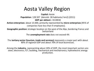 Aosta Valley Region