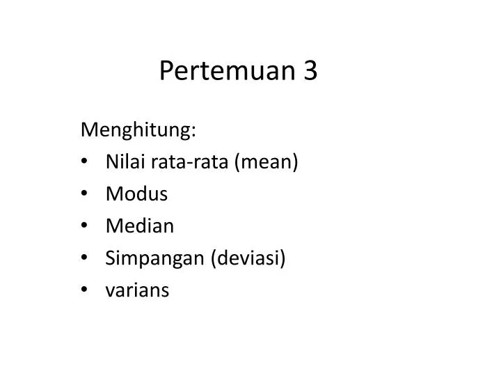 pertemuan 3