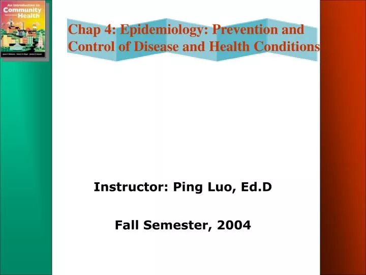 instructor ping luo ed d fall semester 2004