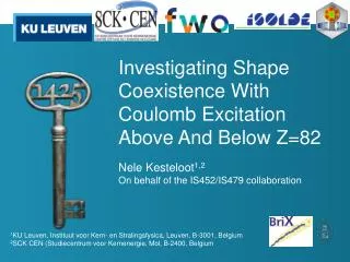 Investigating Shape Coexistence With Coulomb Excitation Above And Below Z=82