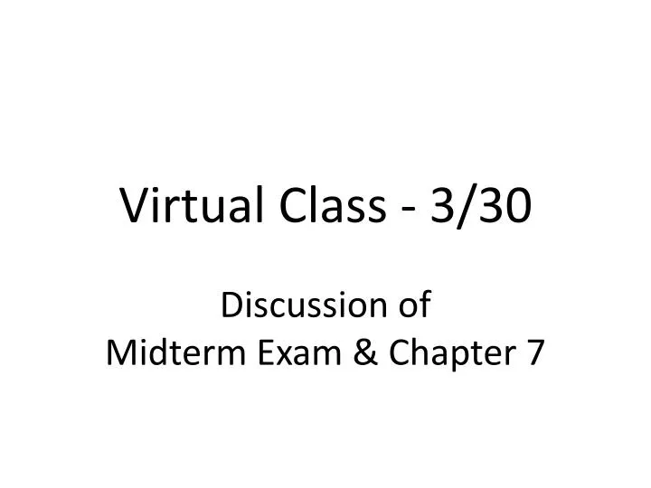virtual class 3 30