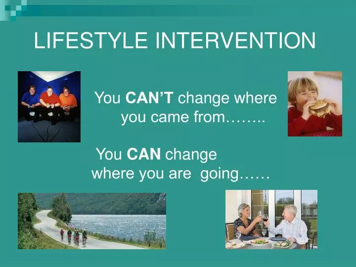 lifestyle intervention