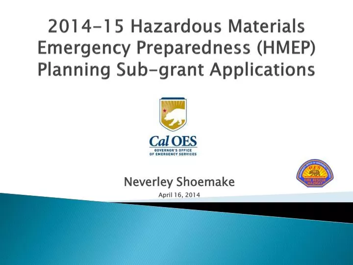 2014 15 hazardous materials emergency preparedness hmep planning sub grant applications