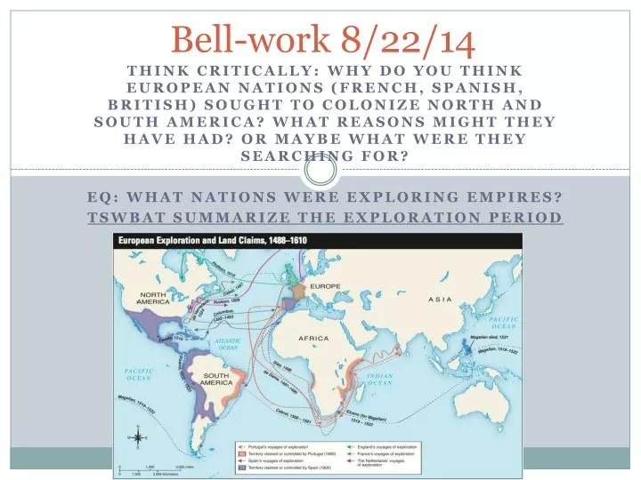 bell work 8 22 14