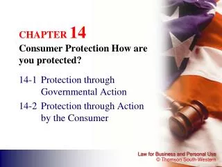 chapter 14 consumer protection how are you protected